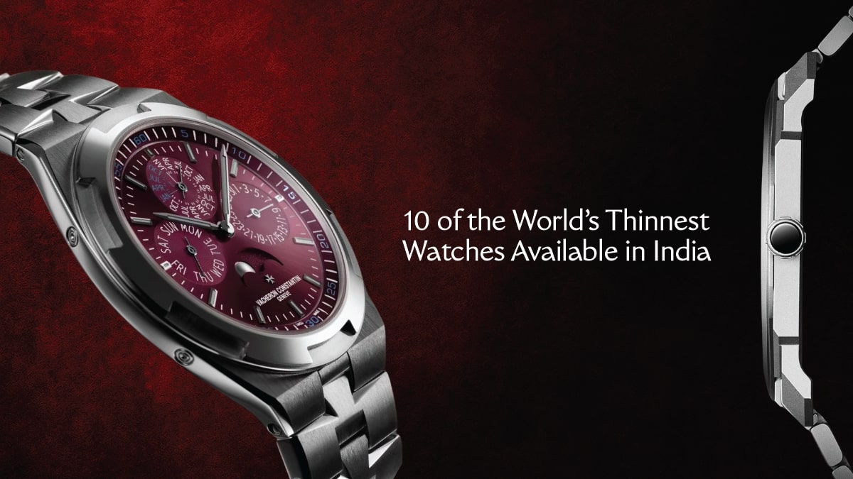 World’s Thinnest Watches