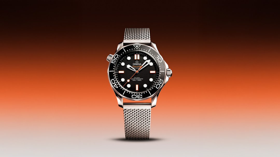 Omega Seamaster Diver 300M in Orange