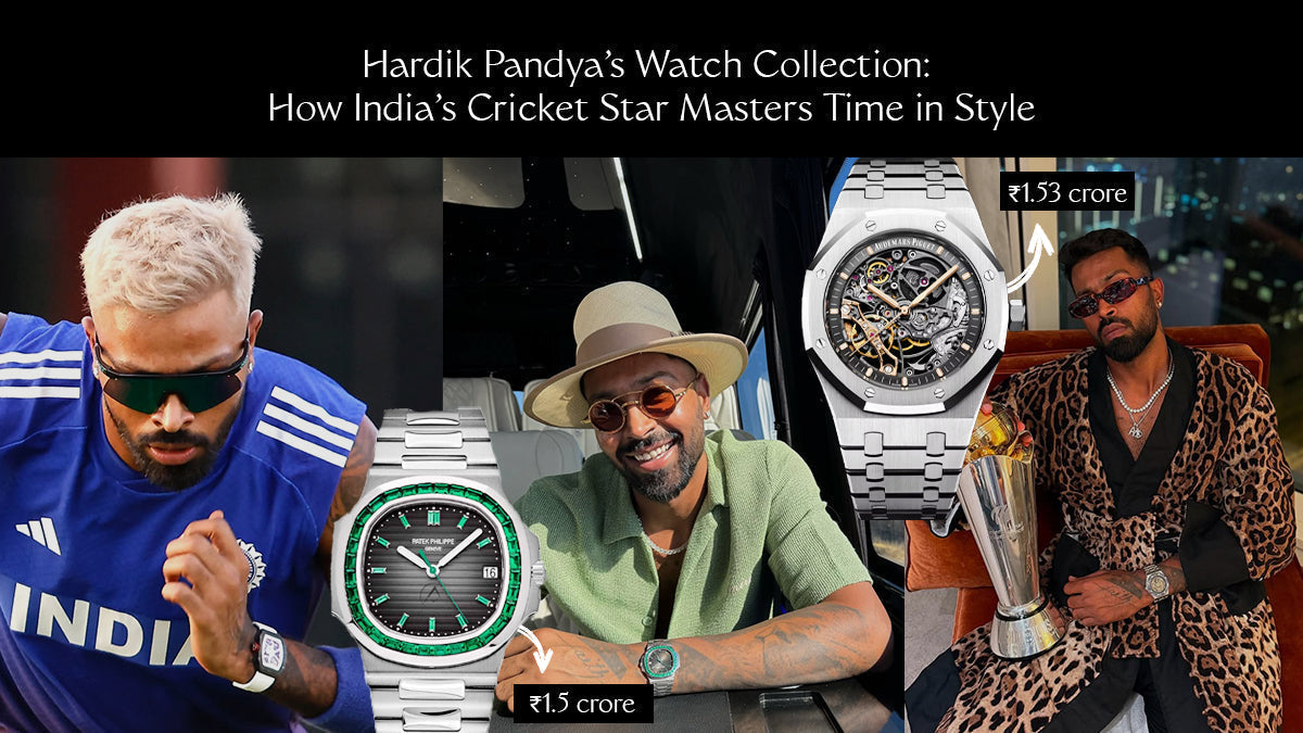 Hardik Pandya Watch Collection