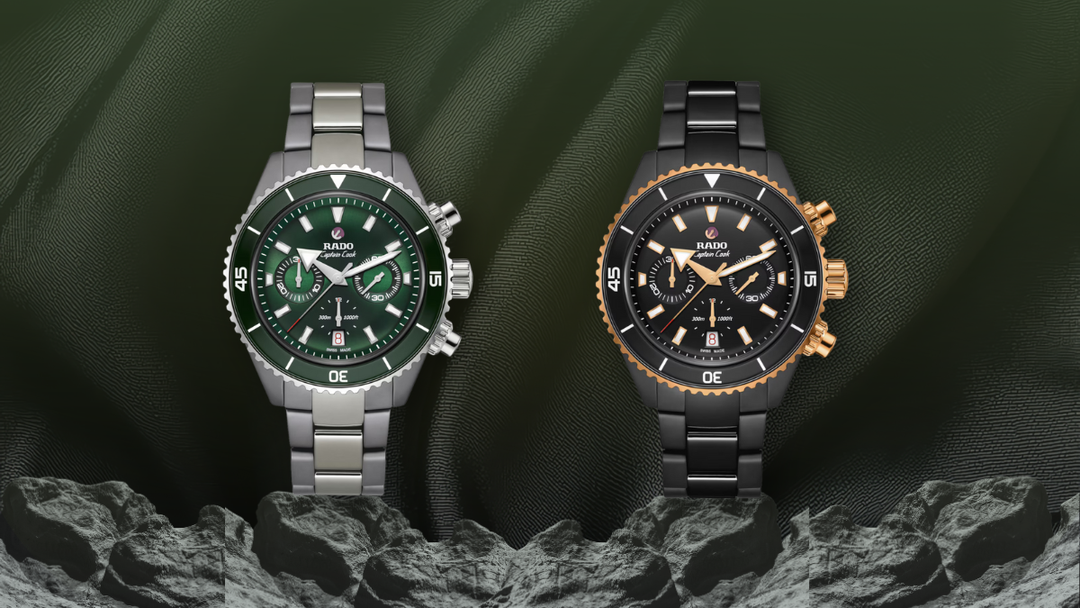 Rado captain cook models
