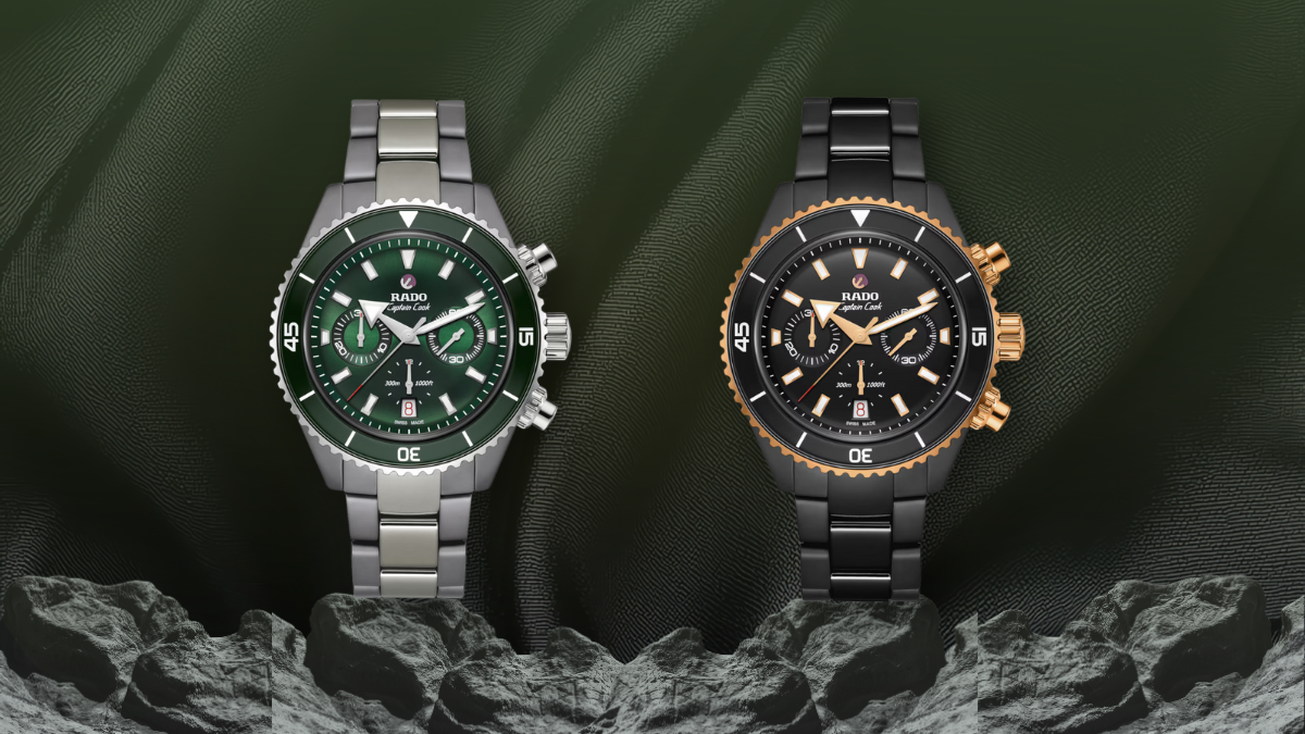 Rado captain cook models