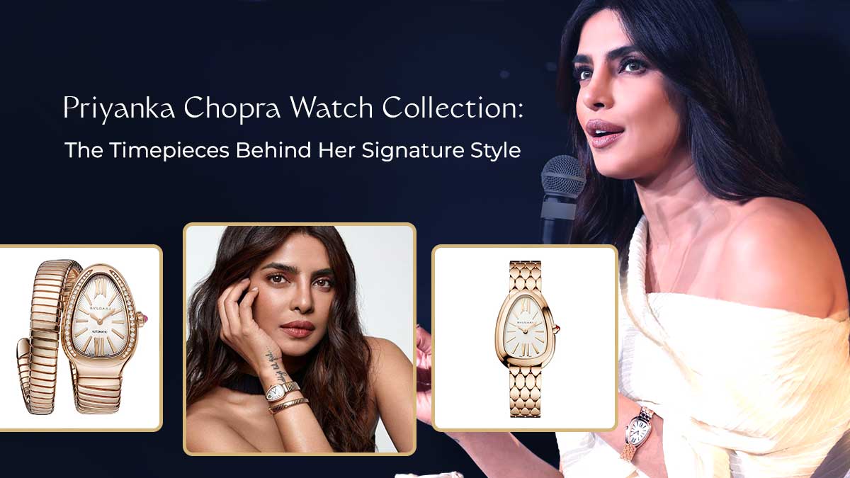 Priyanka Chopra Watch Collection