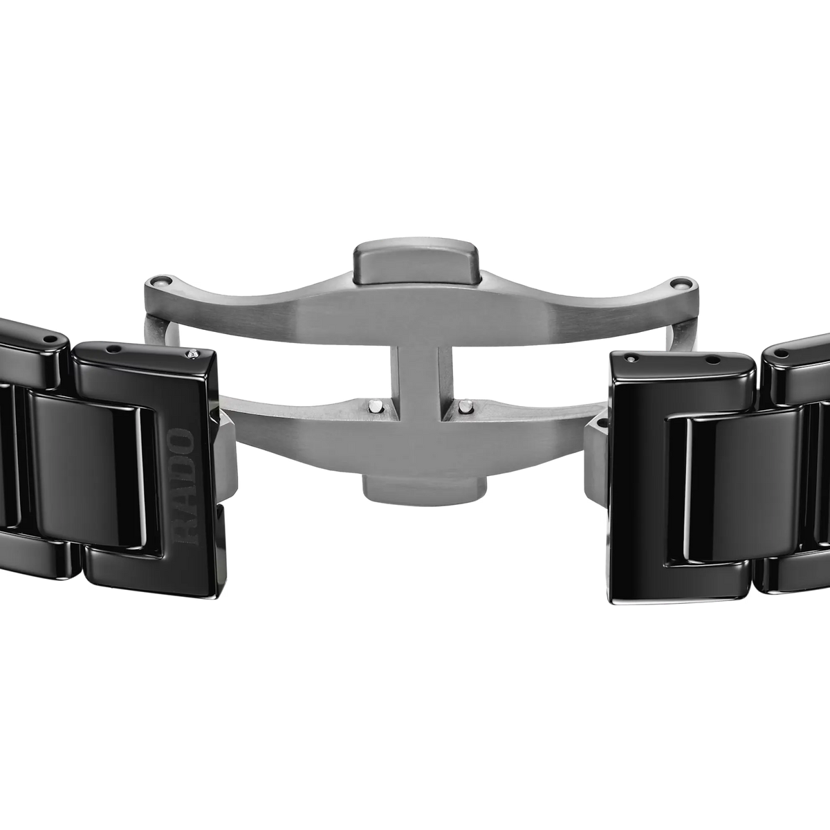 Rado True Square Black High-Tech Ceramic for Unisex R27054152