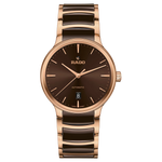 Rado Centrix Stainless Steel with Rose Gold PVD for Men R30017302