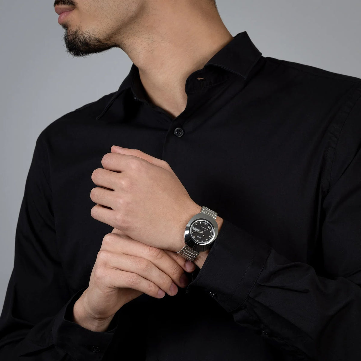 Rado DiaStar Original Stainless Steel with Hardmetal Bezel for Unisex R12391153