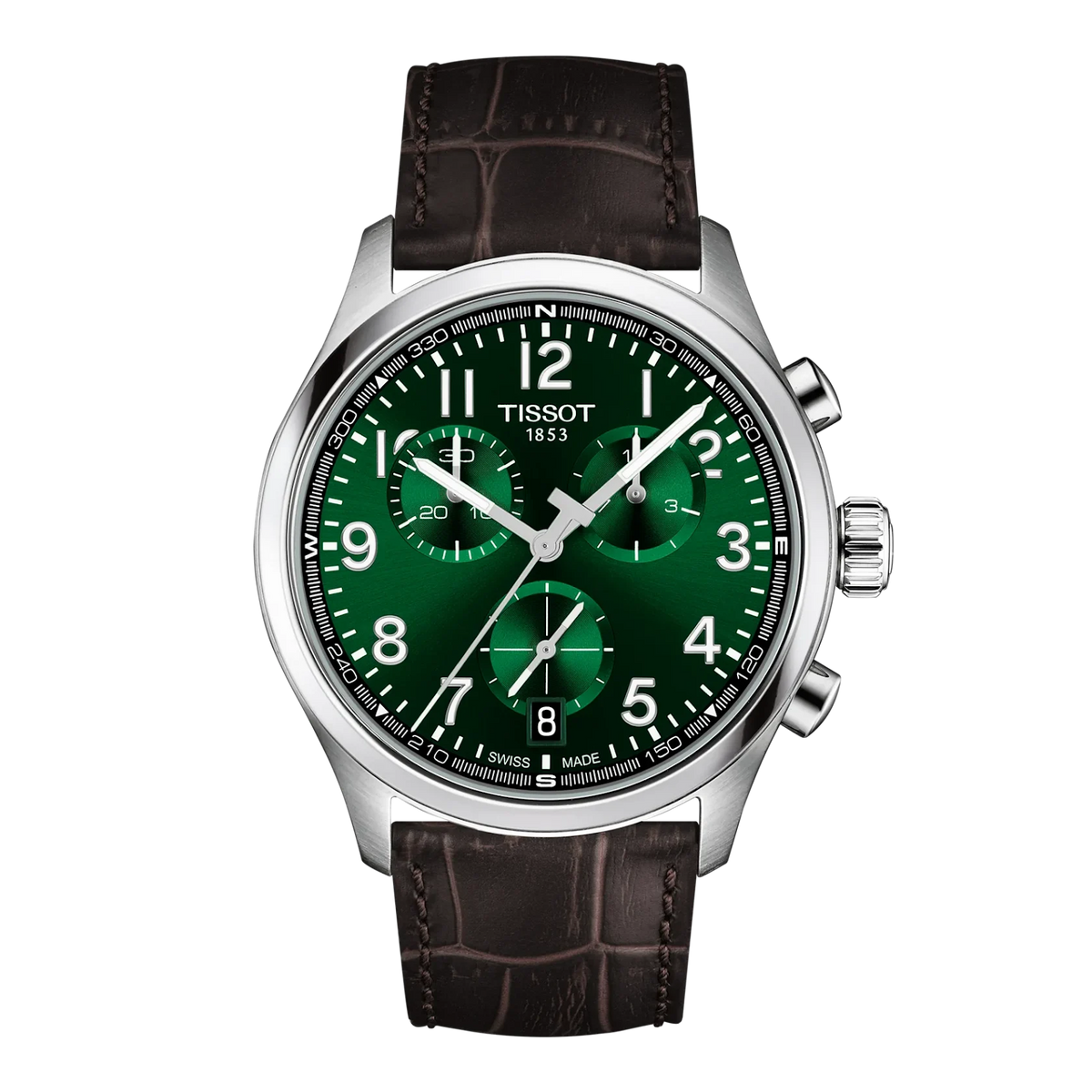 Tissot Chrono XL Classic 316L stainless steel case for Men T1164171609200