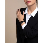 Rado True Square Black High-Tech Ceramic & Titanium / PVD for Women R27080702