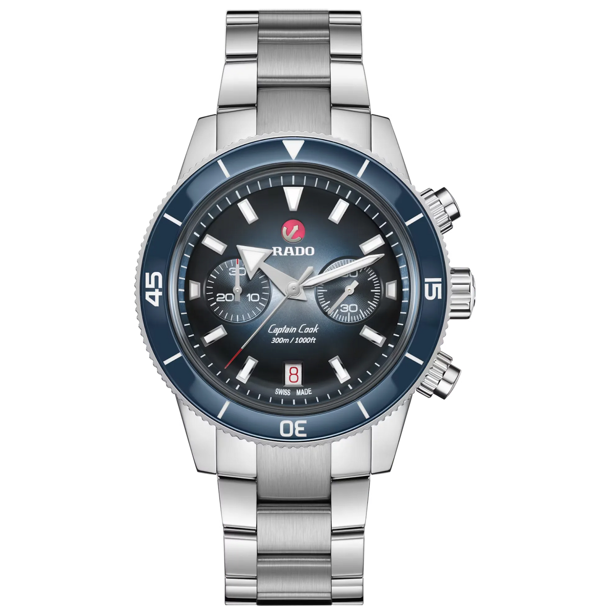 Rado Captain Cook High-Tech Ceramic & Stainless Steel for Men R32145208
