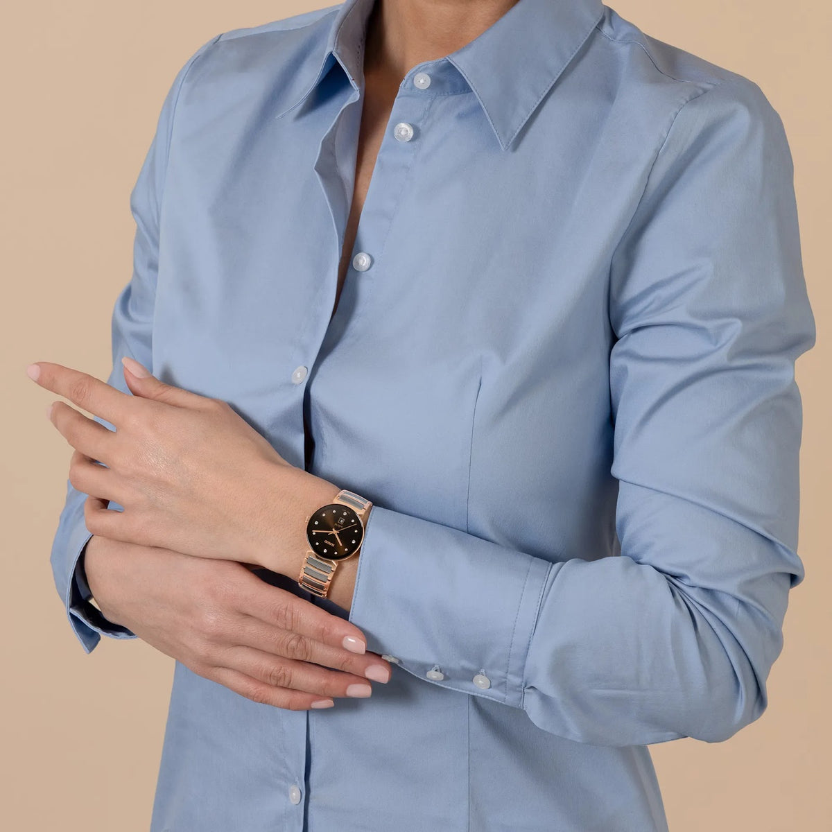 Rado Florence Stainless Steel Yellow Gold for Women R48919713