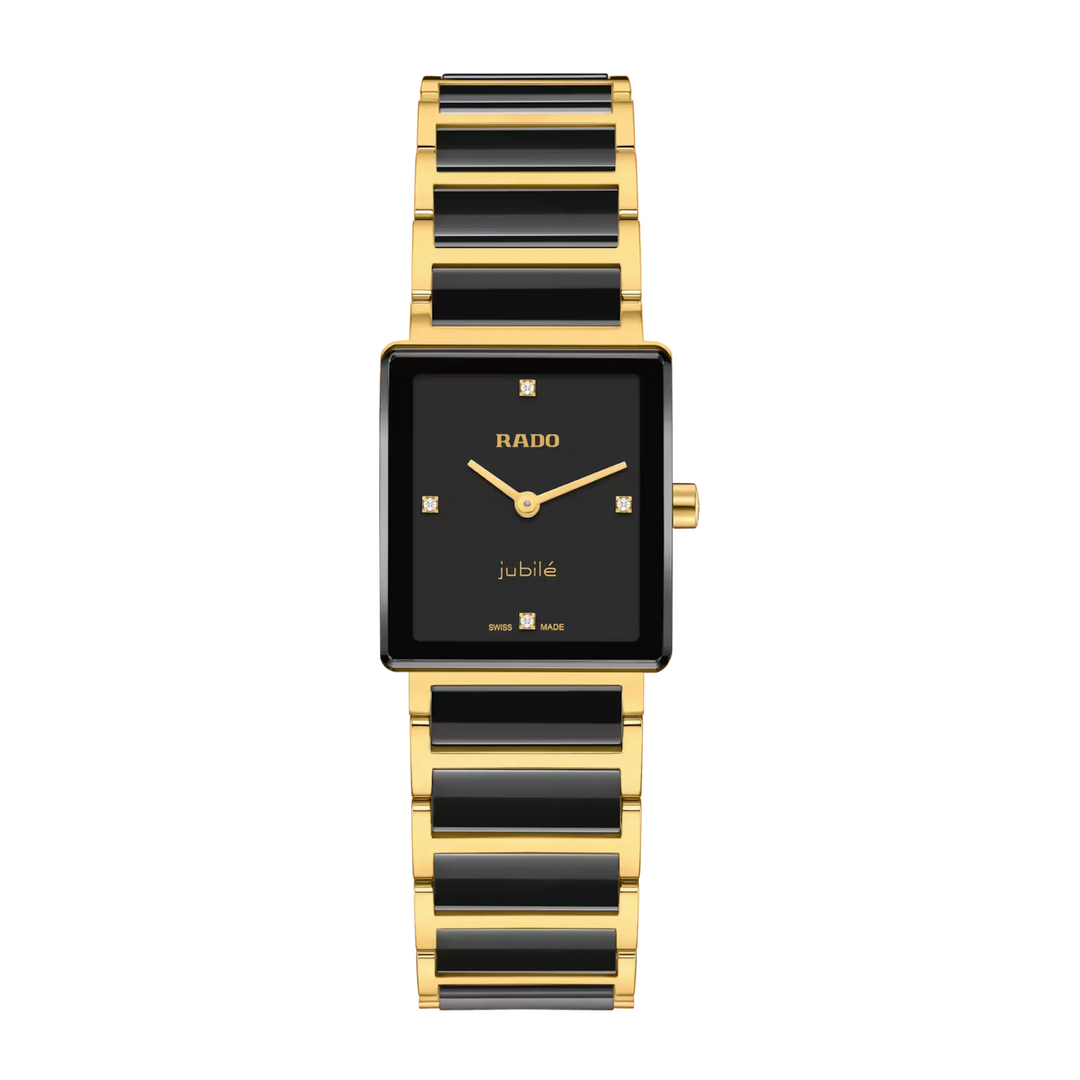 Rado Integral Stainless Steel with Yellow Gold PVD for Women R20252702