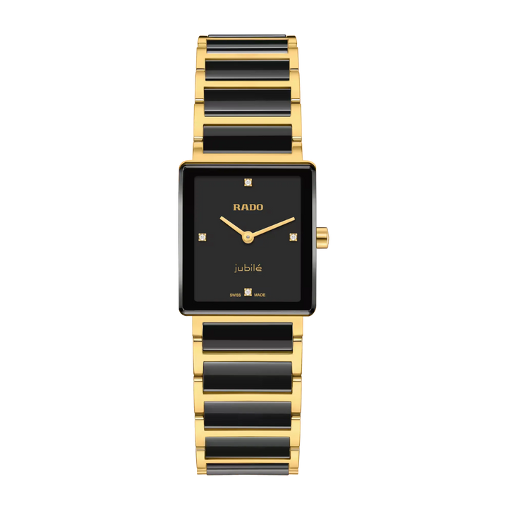 Rado Integral Stainless Steel with Yellow Gold PVD for Women R20252702