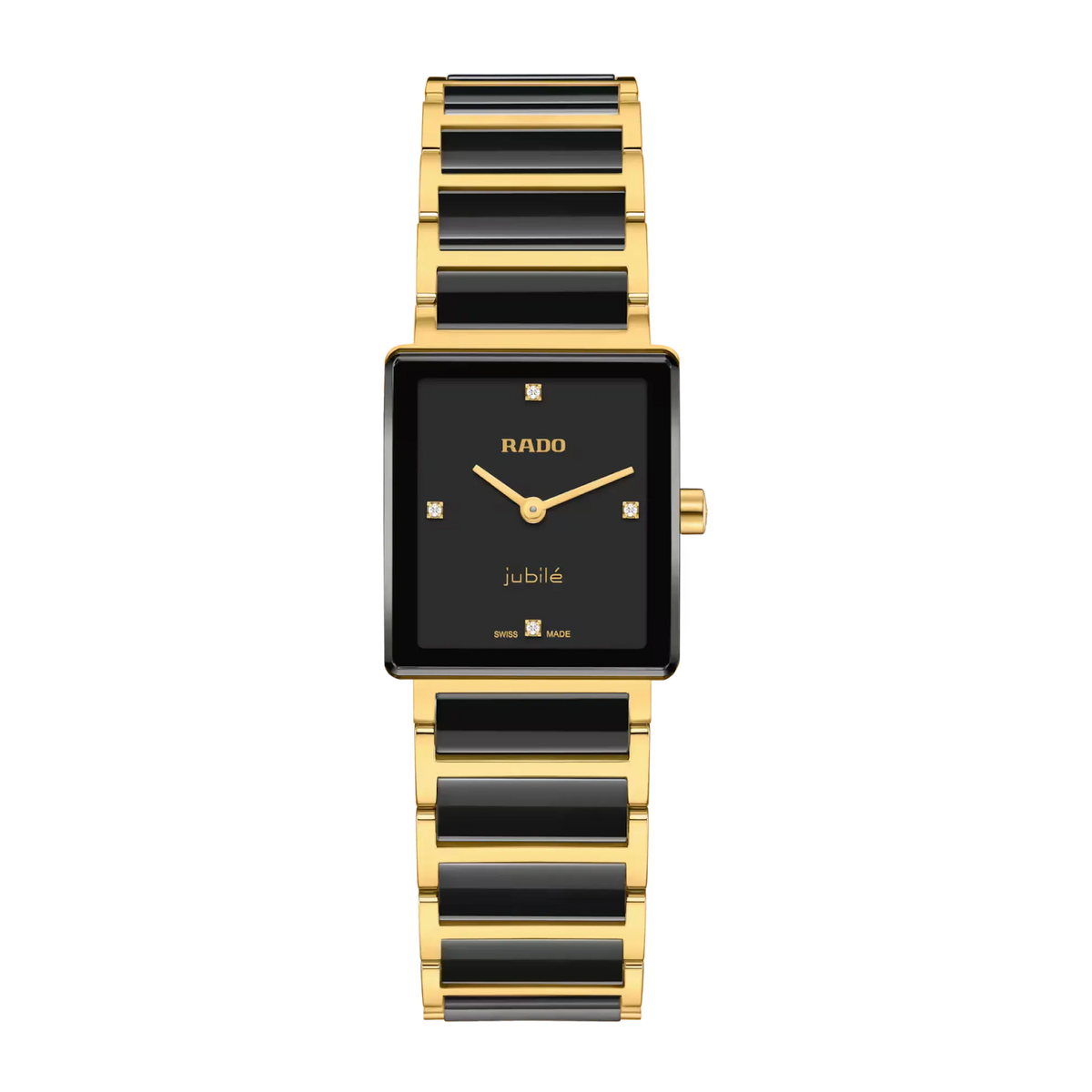 Rado Integral Stainless Steel with Yellow Gold PVD for Women R20252702