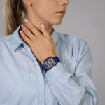 Rado True Square Navy Blue High-Tech Ceramic for Unisex R27178205