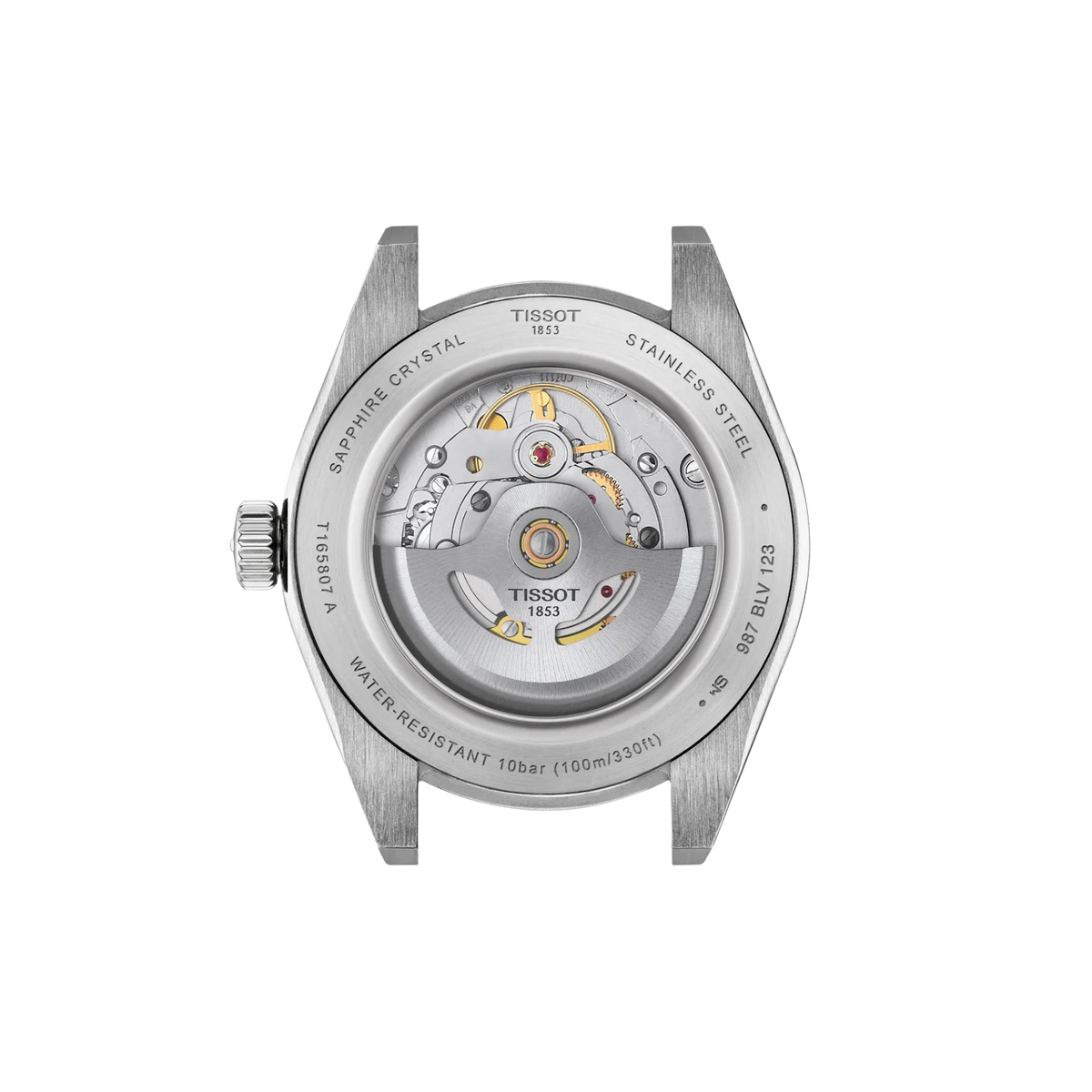 Tissot Gentlemen 316L stainless steel case for Unisex T1658071105100