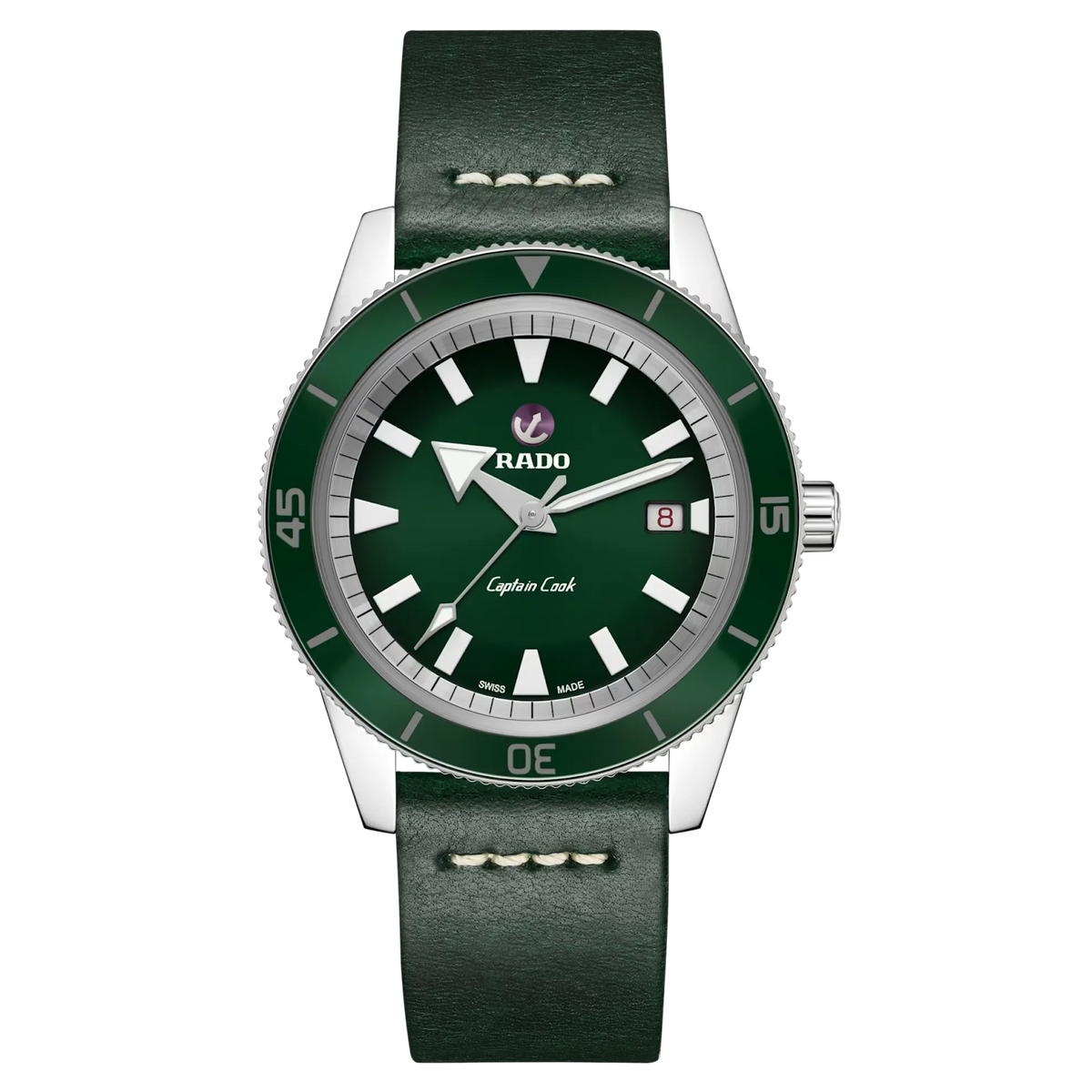 Rado Captain Cook Stainless Steel with Plasma High-Tech Ceramic Rotating Bezel Insert for Men R32505318
