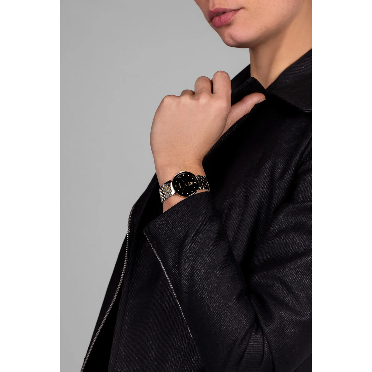 Rado Florence Stainless Steel with Rose Gold PVD for Men R48913743