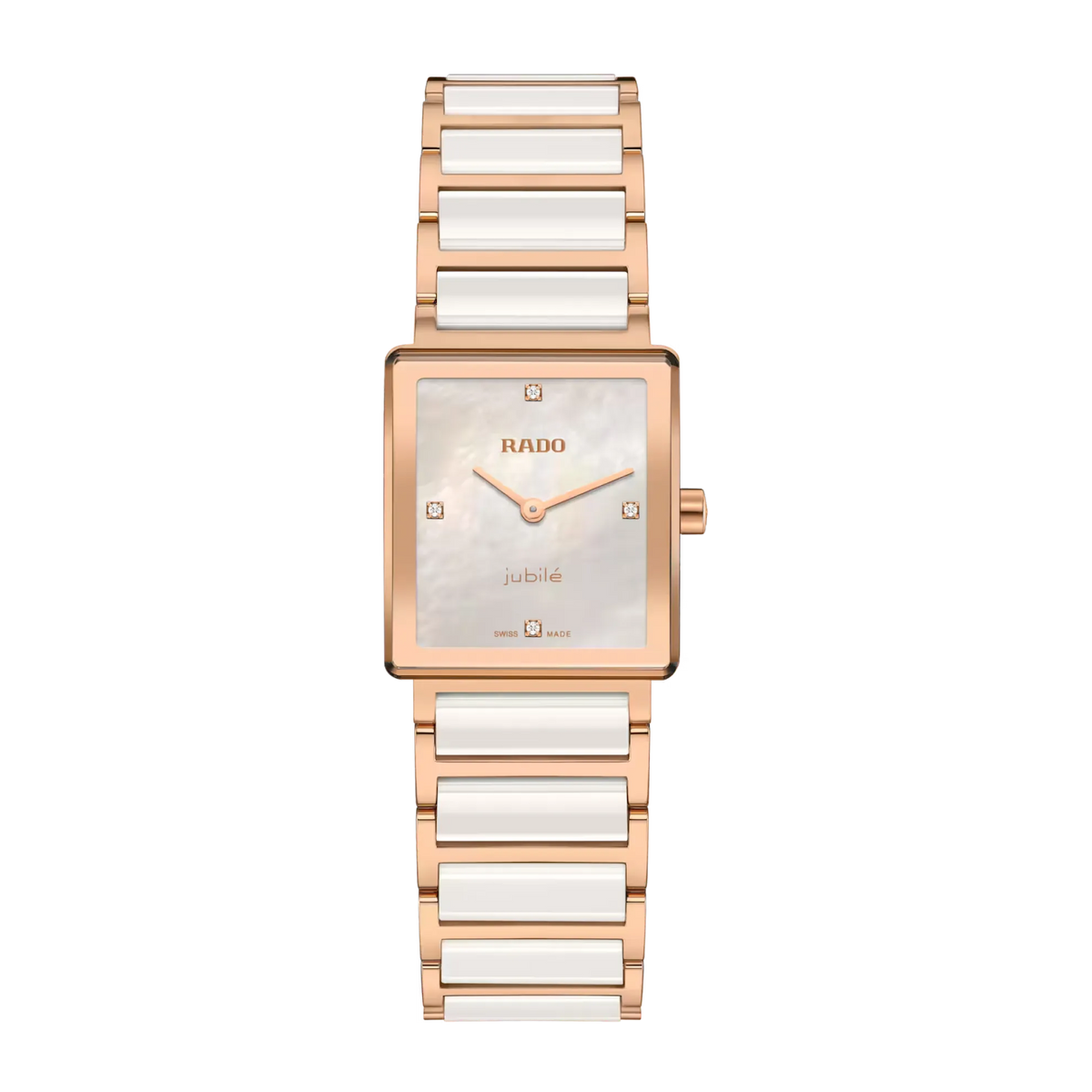 Rado Integral Stainless Steel with Rose Gold PVD for Women R20251902