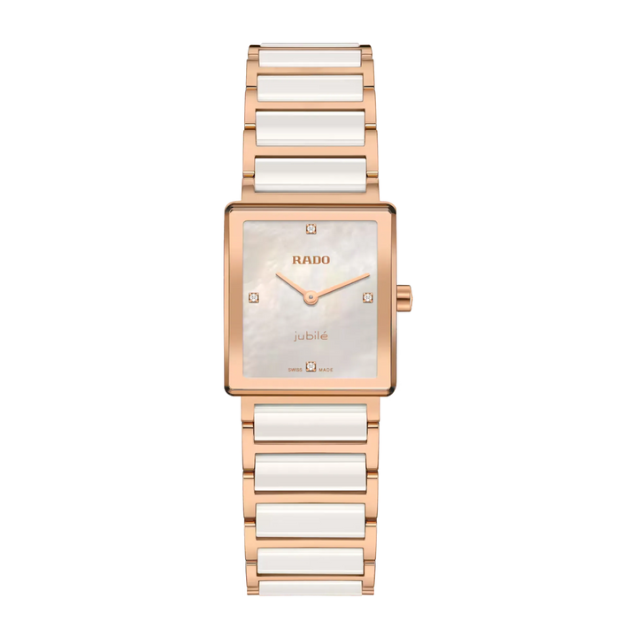 Rado Integral Stainless Steel with Rose Gold PVD for Women R20251902