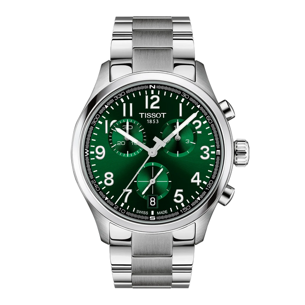 Tissot Chrono XL Classic 316L stainless steel case for Men T1164171109200