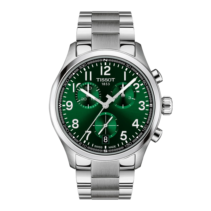 Tissot Chrono XL Classic 316L stainless steel case for Men T1164171109200