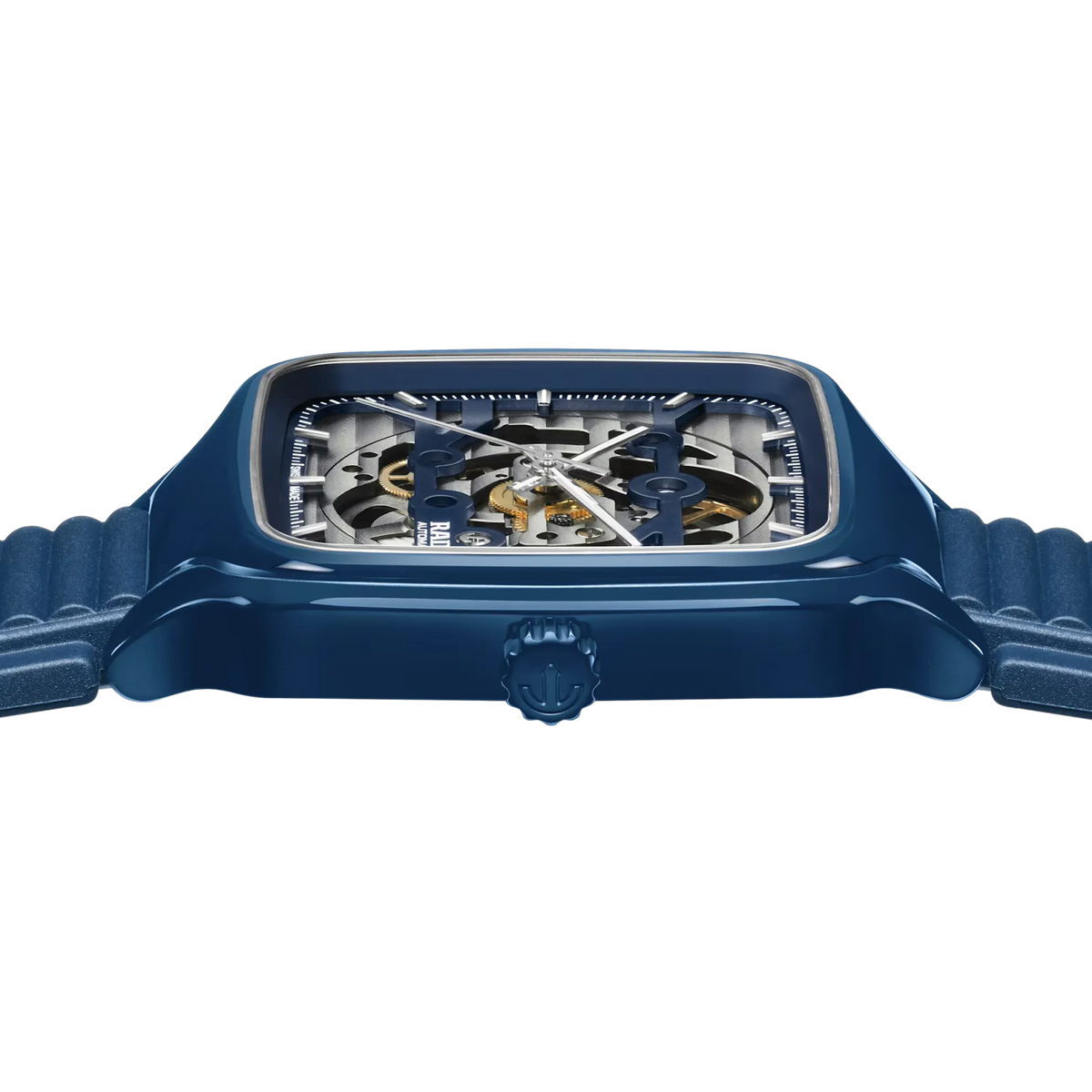 Rado True Square Navy Blue High-Tech Ceramic for Unisex R27178205