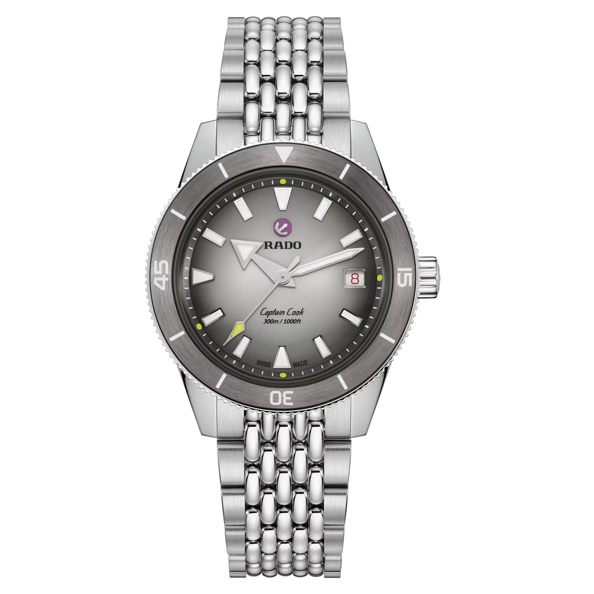 Rado Captain Cook Plasma High-Tech Ceramic for Unisex R32222108