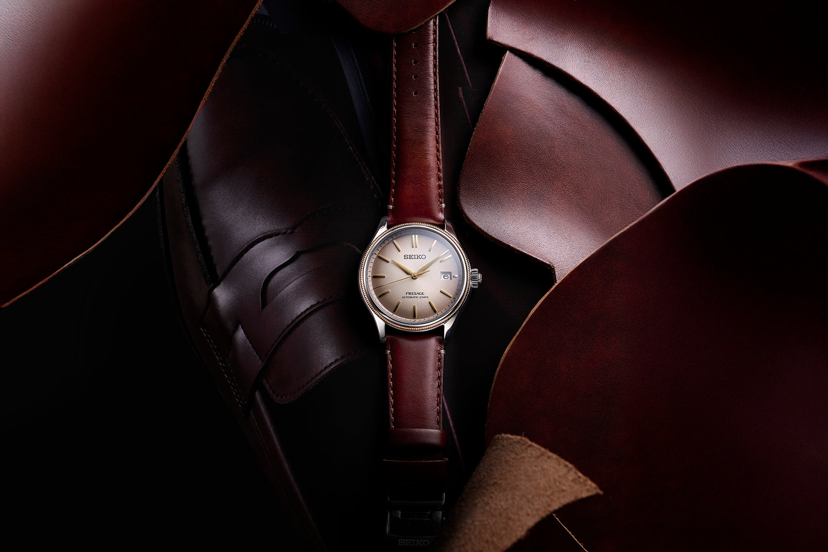 Seiko Presage Classic Limited Edition in Shiracha - SPB529J1
