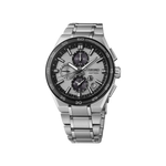Astron GPS Solar Dual-Time Chronograph in Silvery Grey
