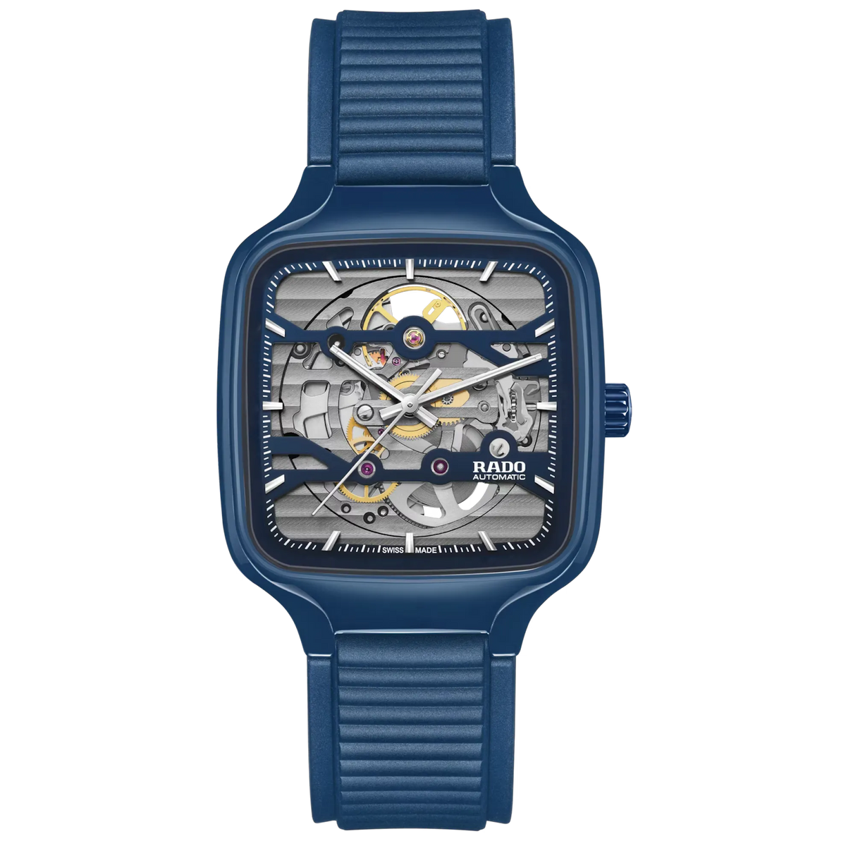 Rado True Square Navy Blue High-Tech Ceramic for Unisex R27178205