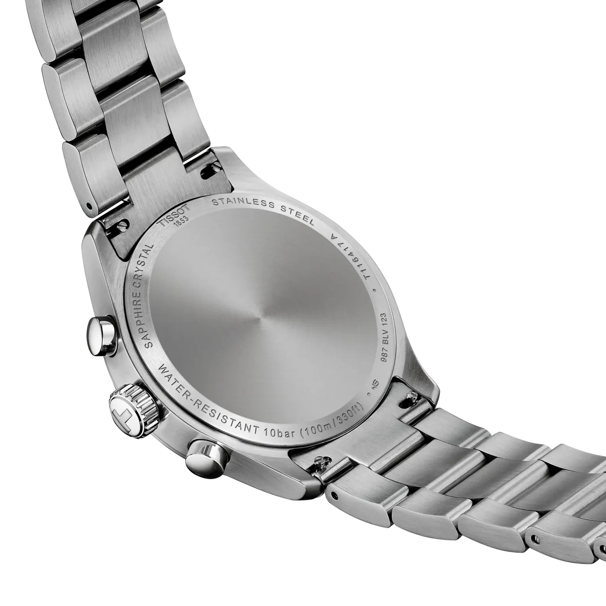 Tissot Chrono XL Classic 316L stainless steel case for Men T1164171104200