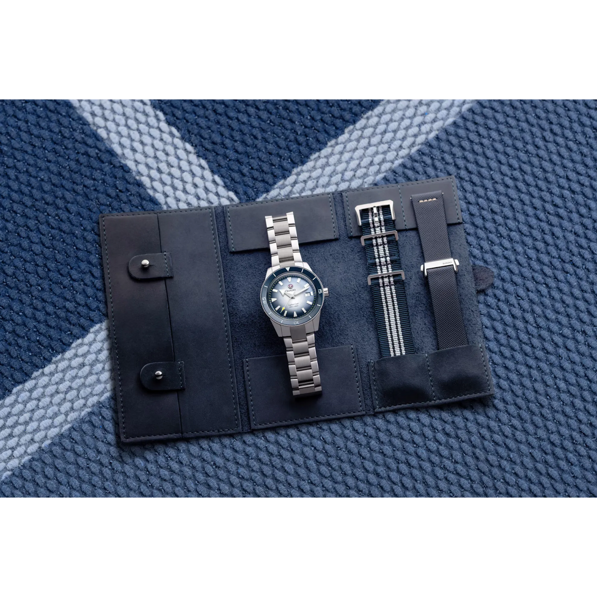 Rado Captain Cook Bronze Case with Blue High-Tech Ceramic Rotating Bezel Insert for Men R32154208