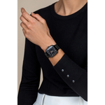 Rado True Square Black High-Tech Ceramic, Titanium for Unisex R27078172