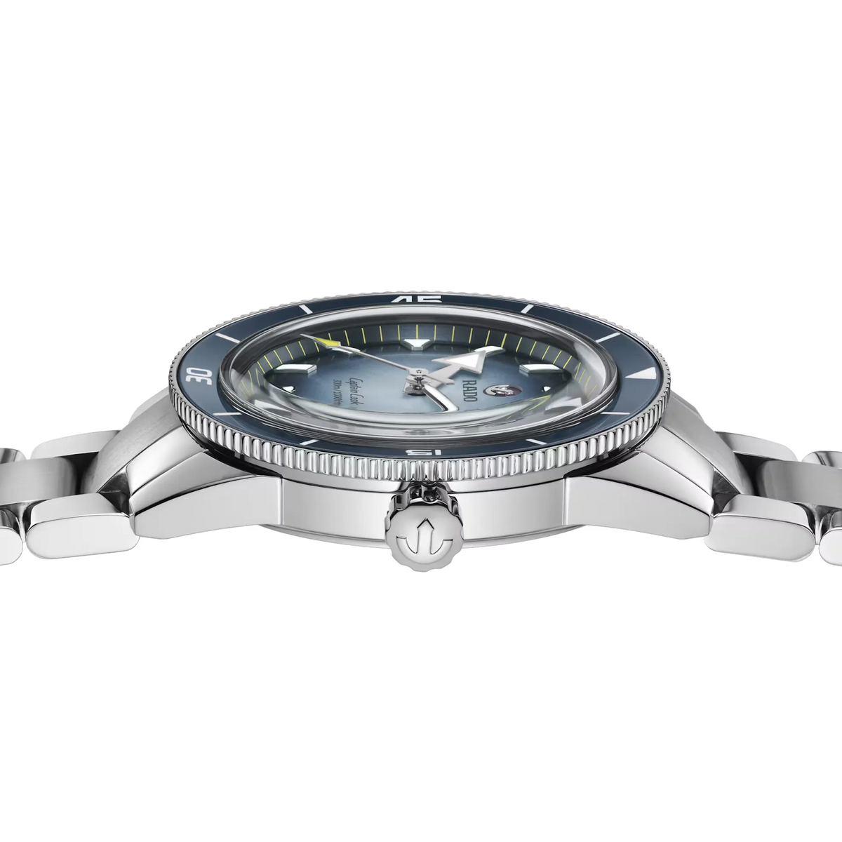 Rado Captain Cook Bronze Case with Blue High-Tech Ceramic Rotating Bezel Insert for Men R32154208
