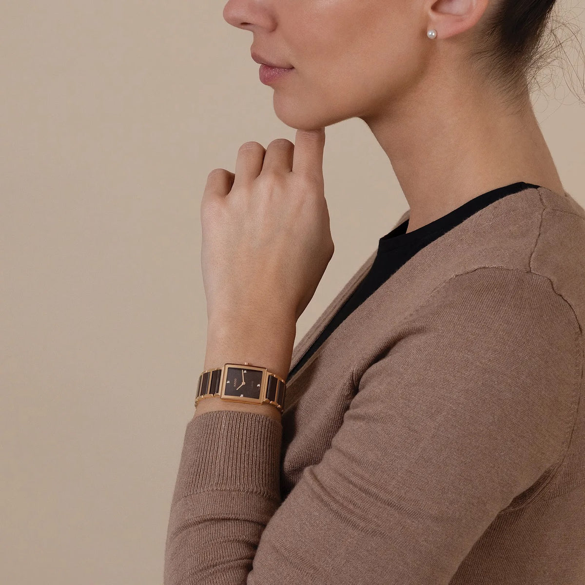 Rado Integral Stainless Steel Rose Gold for Women R20251912
