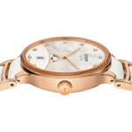 Rado Centrix Stainless Steel with Rose Gold PVD for Women R30232922