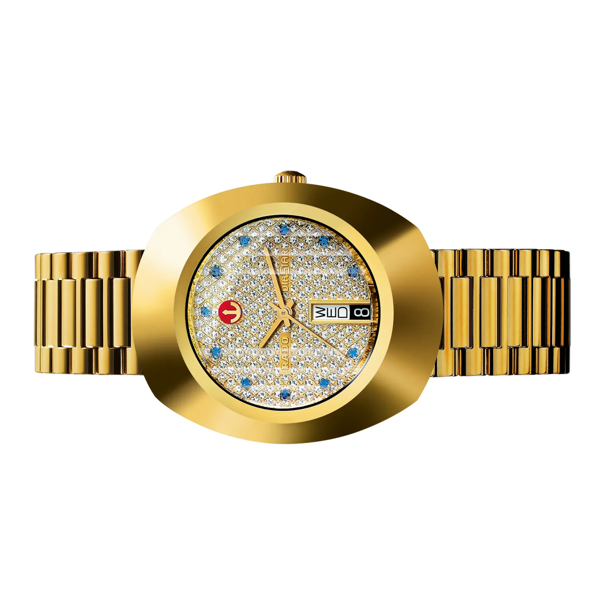 Rado DiaStar Original CVD-Coated Hardmetal, Stainless Steel & Yellow Gold PVD for Men R12413313