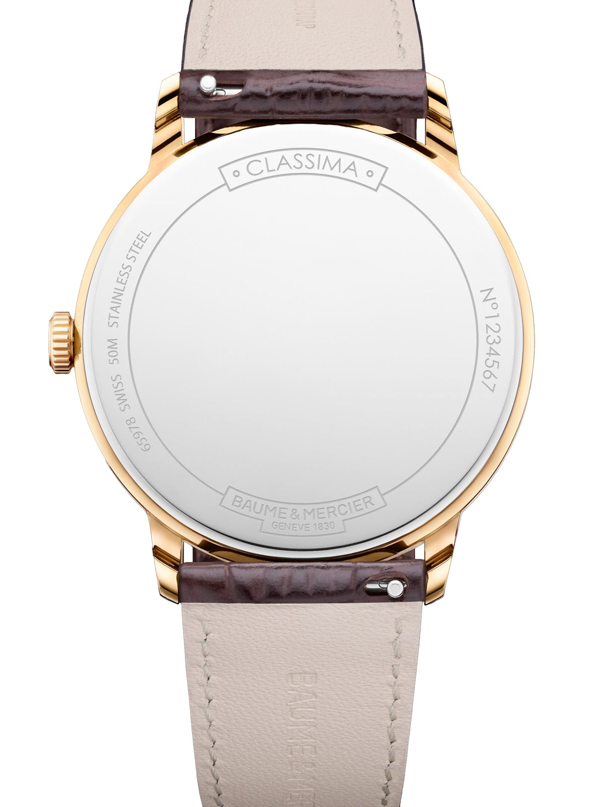 Baume and Mercier Classima Polished Steel for Men BMM0A10857
