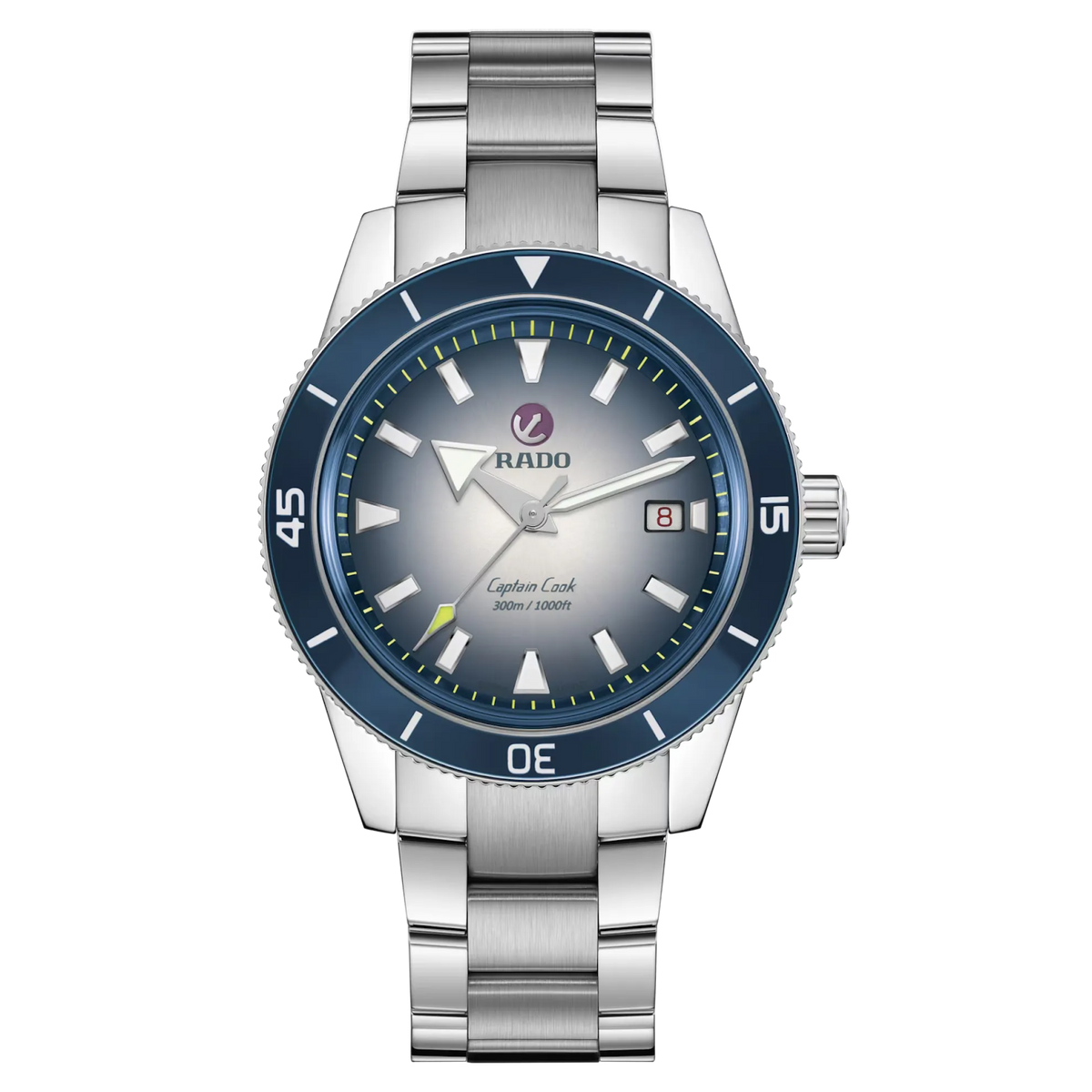 Rado Captain Cook Bronze Case with Blue High-Tech Ceramic Rotating Bezel Insert for Men R32154208