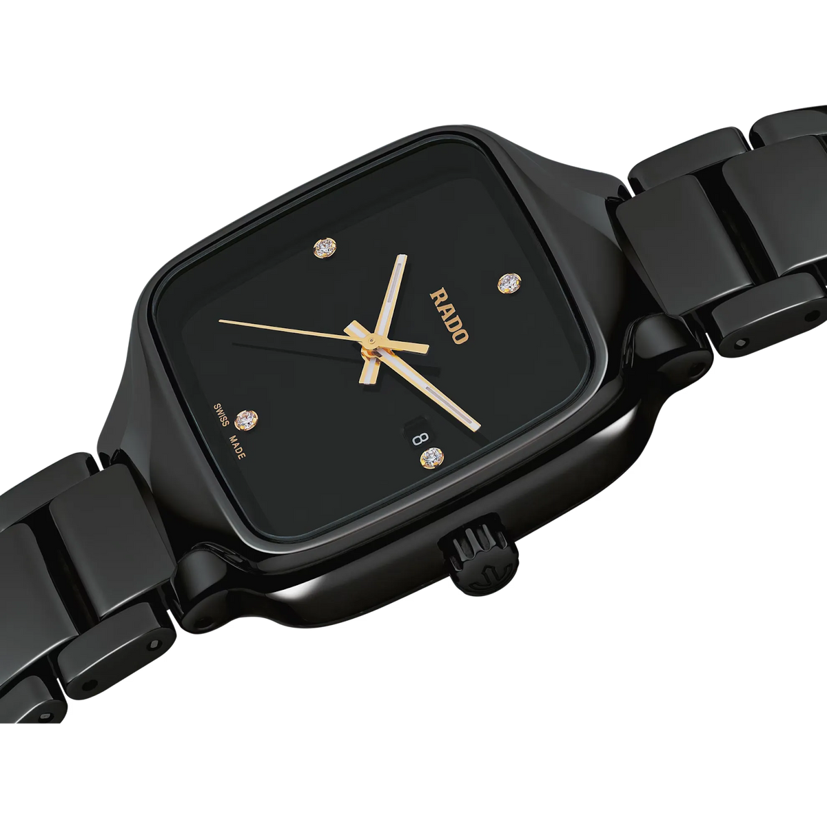 Rado True Square High-Tech Ceramic & Titanium / PVD for Women R27080722