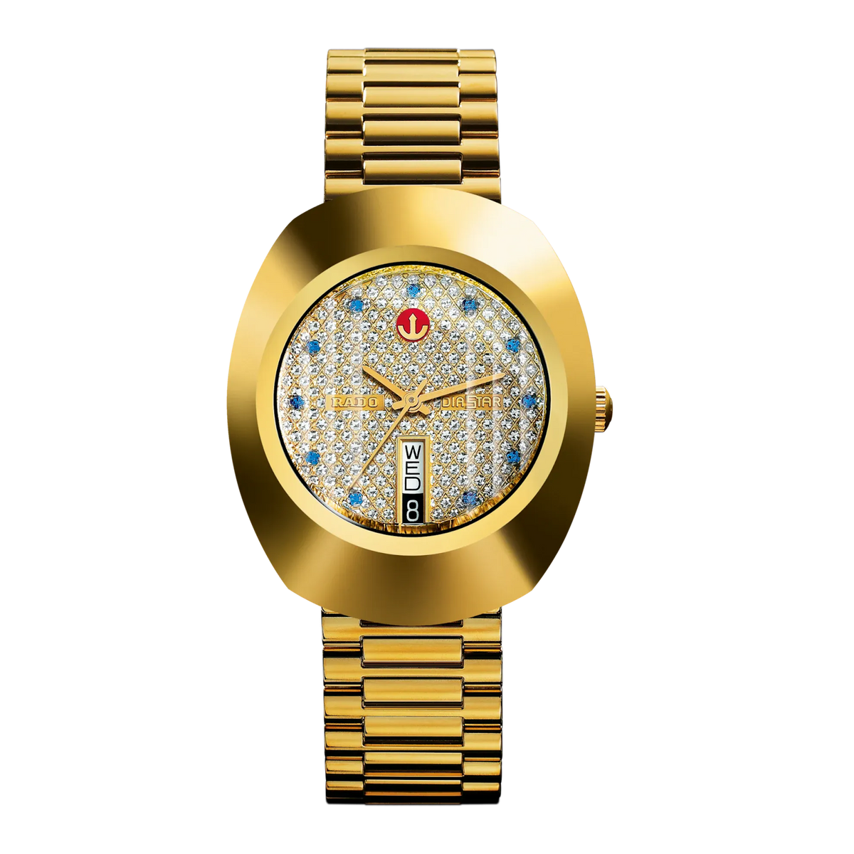 Rado DiaStar Original CVD-Coated Hardmetal, Stainless Steel & Yellow Gold PVD for Men R12413313