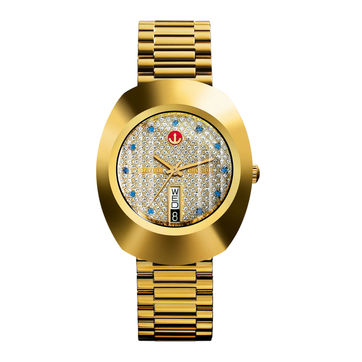 Rado DiaStar Original CVD-Coated Hardmetal, Stainless Steel & Yellow Gold PVD for Men R12413313