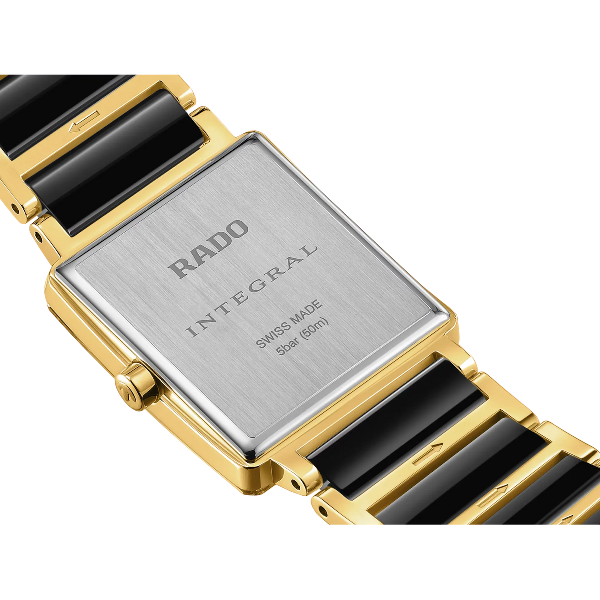 Rado Integral Stainless Steel with Yellow Gold PVD for Women R20252702