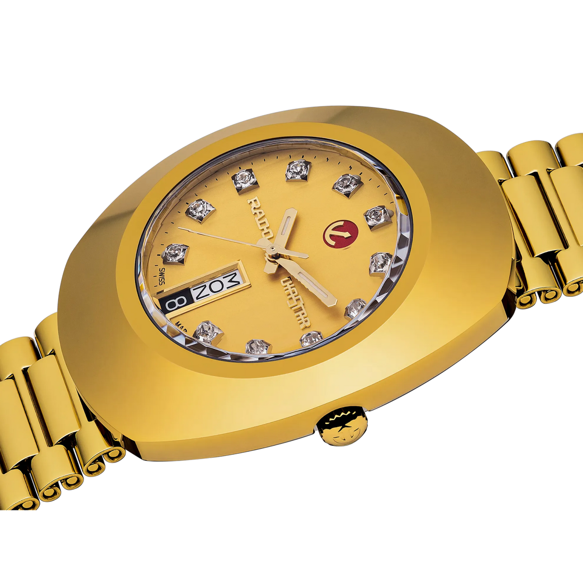 Rado DiaStar Original CVD-Coated Hardmetal, Stainless Steel & Yellow Gold for Men R12413493