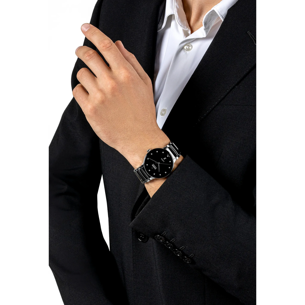 Rado Centrix Stainless Steel with Rose Gold PVD for Women R30018742