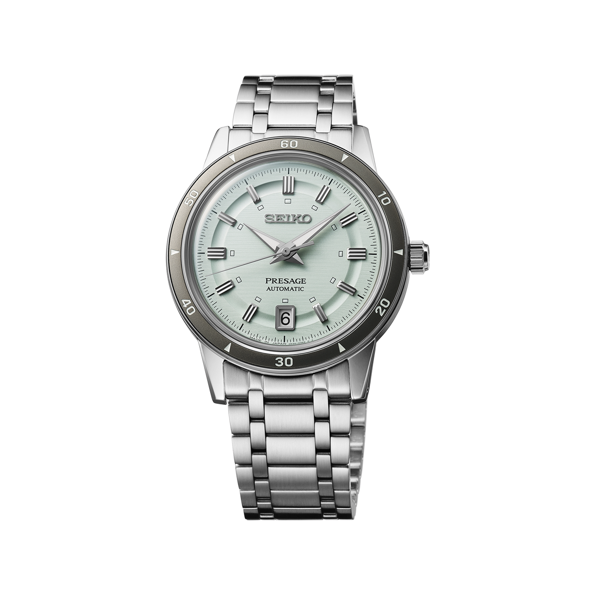 Seiko Presage Style 60's in Ice Green