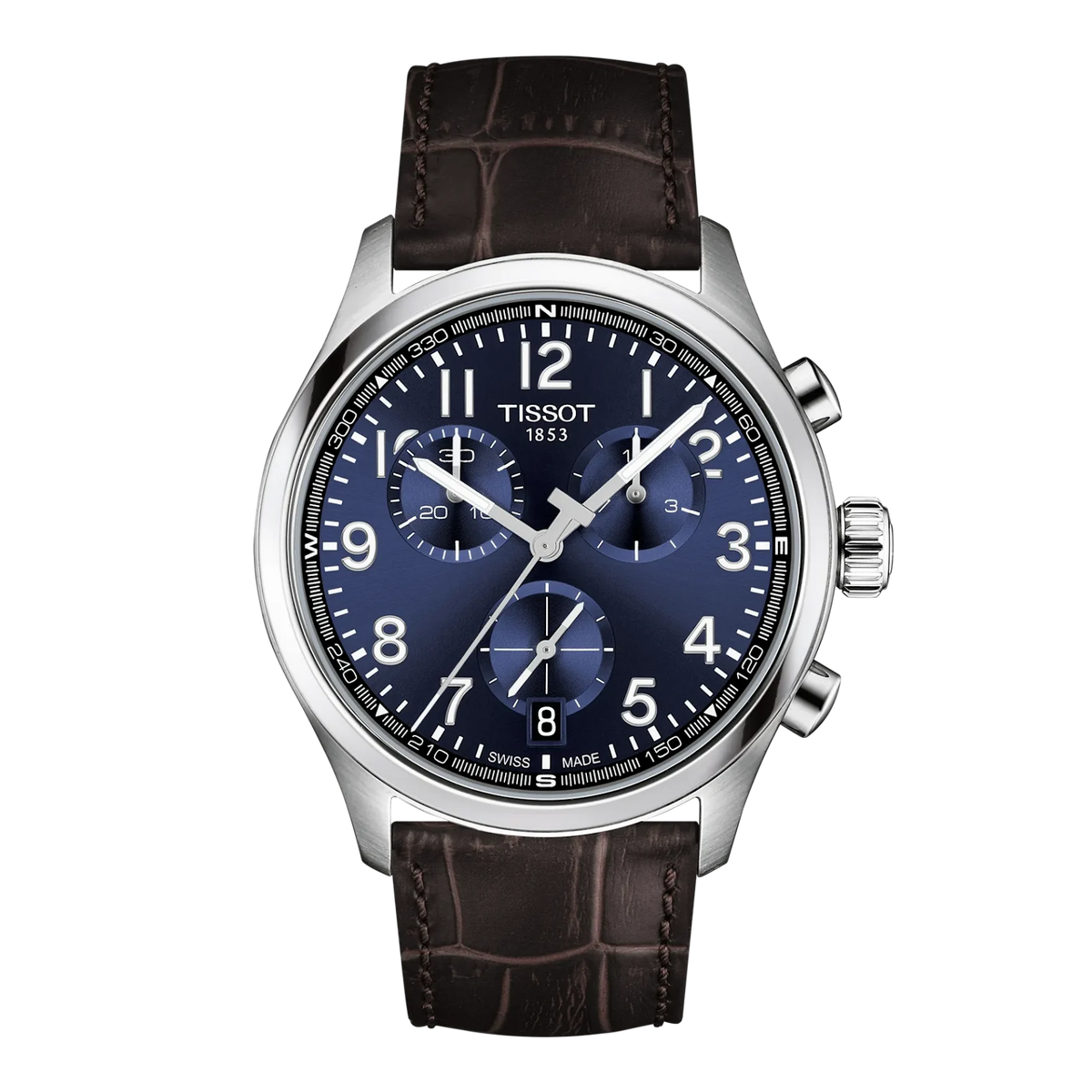 Tissot Carson Premium 316L stainless steel case for Men T1164171604200