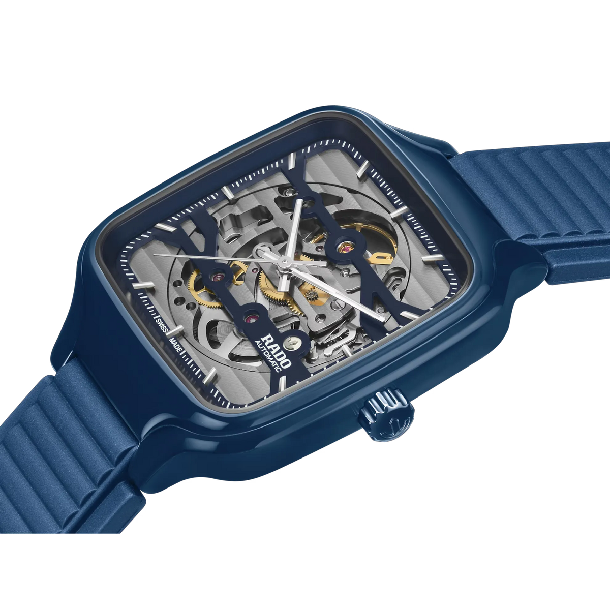 Rado True Square Navy Blue High-Tech Ceramic for Unisex R27178205