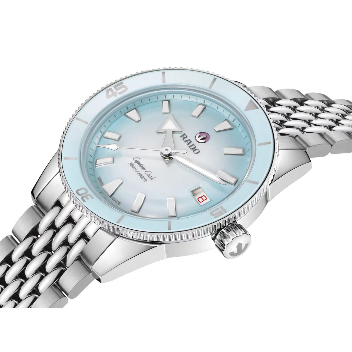 Rado Captain Cook Stainless Steel with Ceramic Bezel for Unisex R32223203