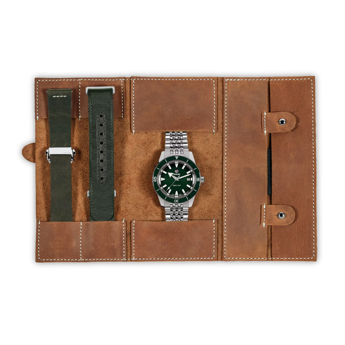 Rado Captain Cook Stainless Steel with Plasma High-Tech Ceramic Rotating Bezel Insert for Men R32505318