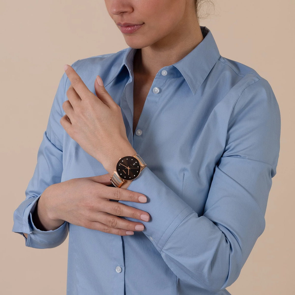 Rado Florence Stainless Steel Yellow Gold for Women R48918713